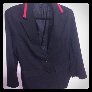 3/4 sleeve Black blazer